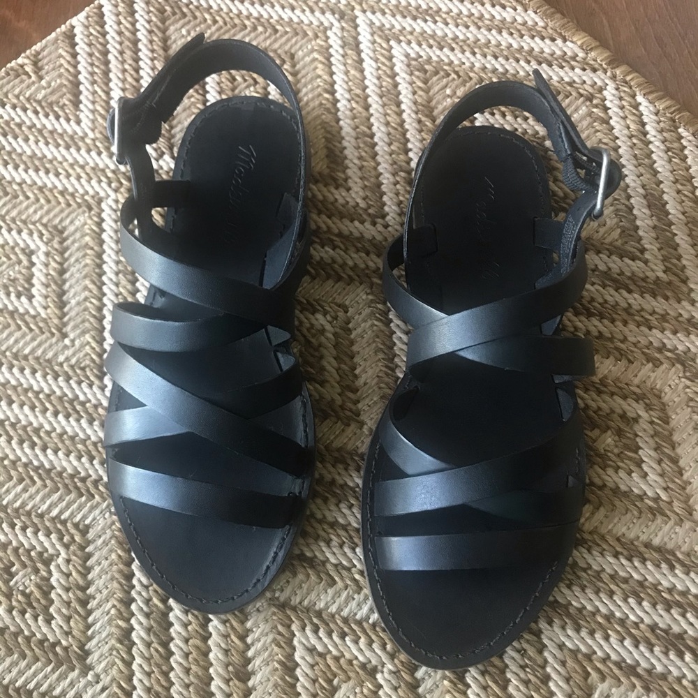 NEW MEVER WORN Madewell Boardwalk sandal